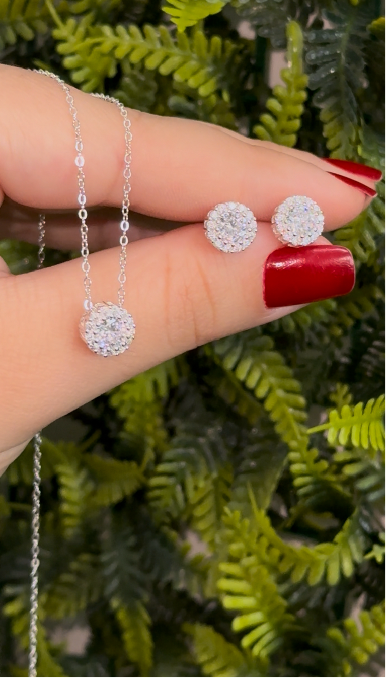 CONJUNTO REDONDO CRAVEJADO