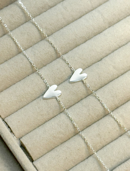 PULSEIRA CORAÇÃO LONGO ELO CARTIER