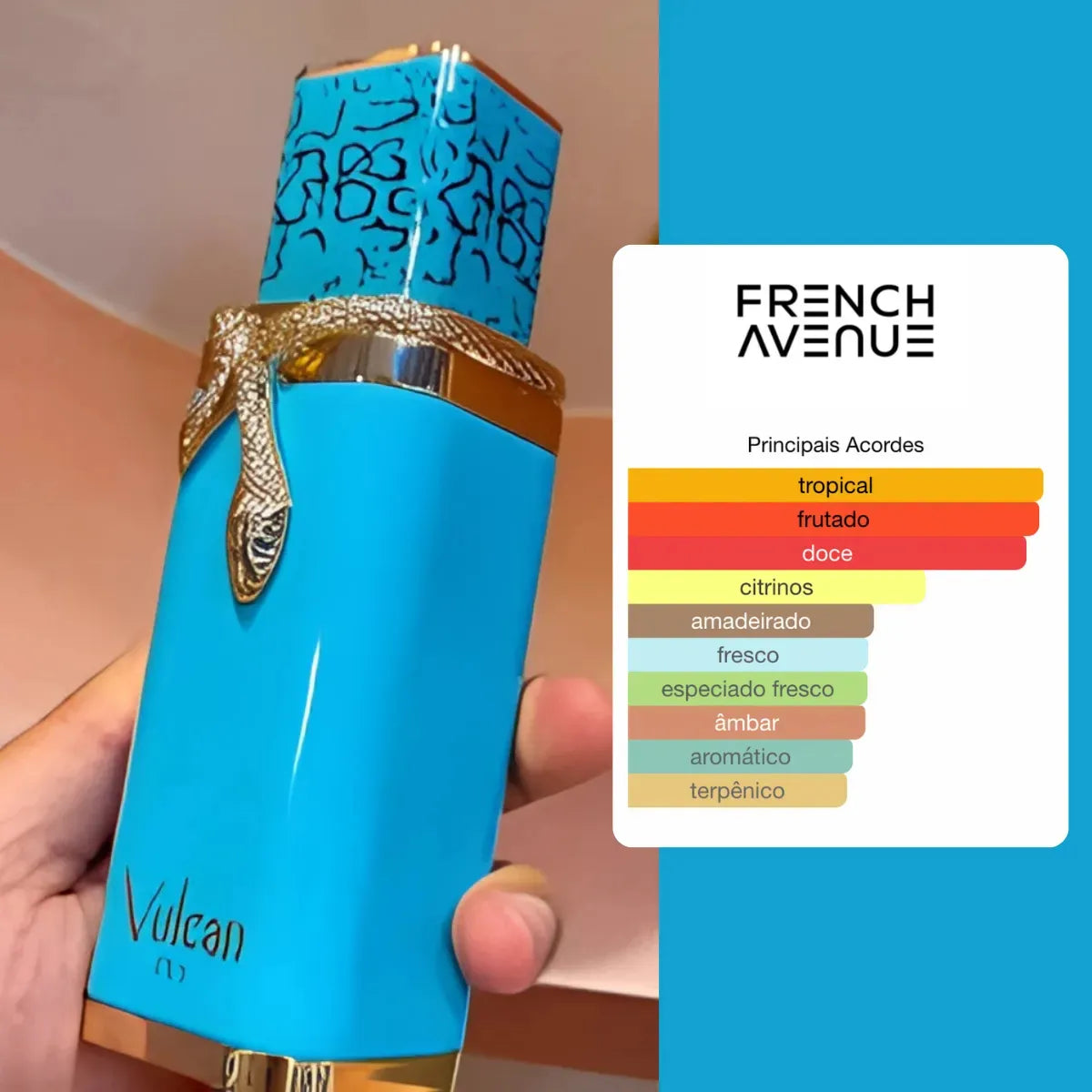 Vulcan Feu - Avenida Francesa 100ml EDP