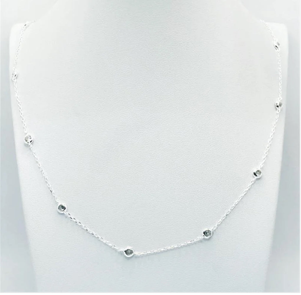 COLAR PONTOS DE LUZ 40+5CM