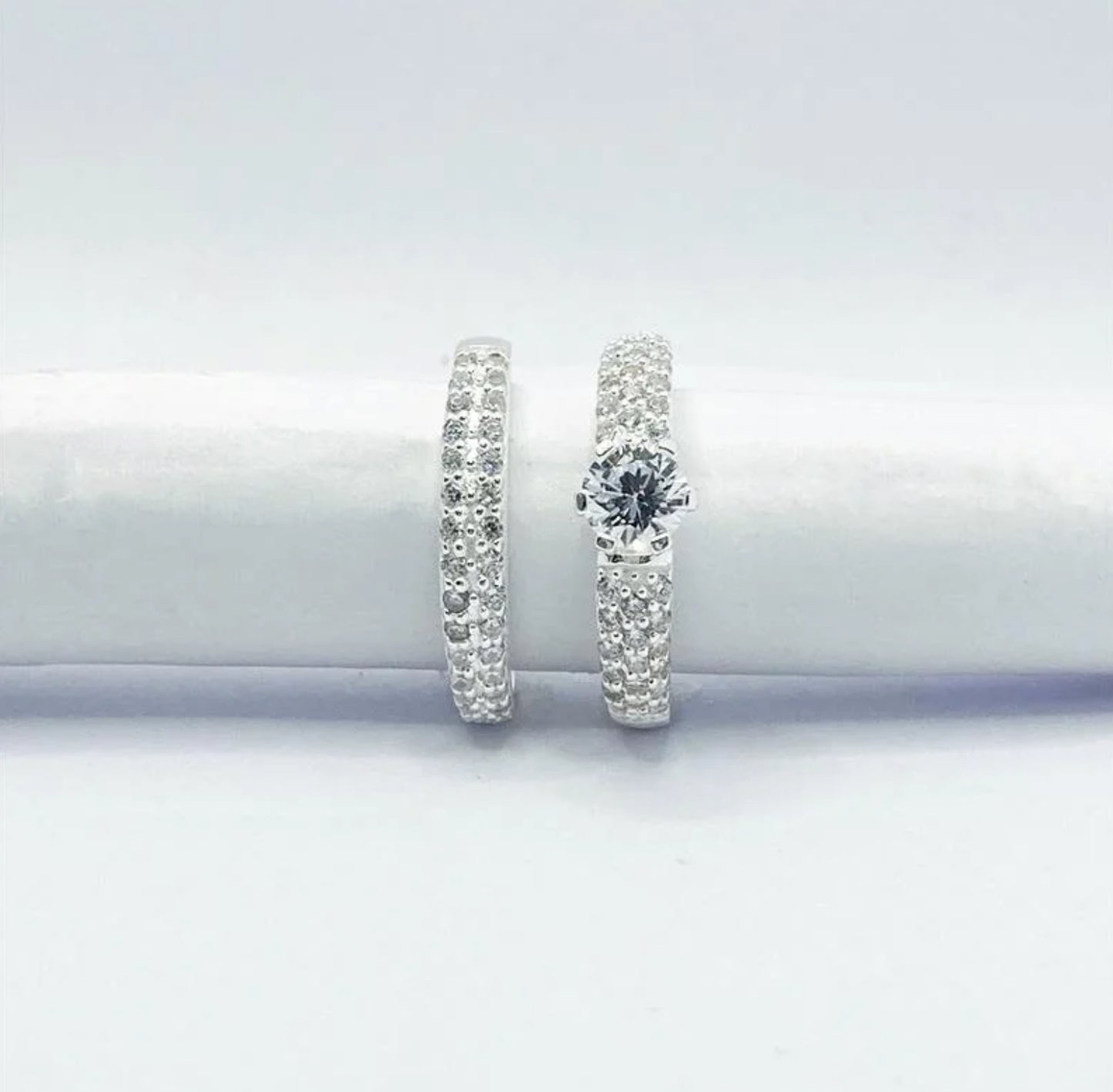 ANEL DUPLO SOLITÁRIO + APARADOR