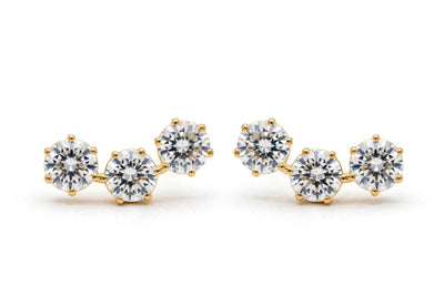Brinco Earcuff Colors Semijoia