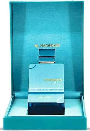 Perfume Amber Oud Aqua Dubai Al Haramain 100ml Extrait De Parfum Original