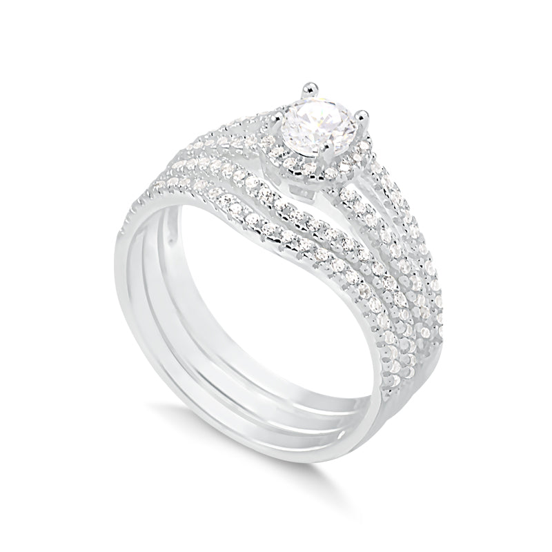 ANEL TRIPLO CRAVEJADO