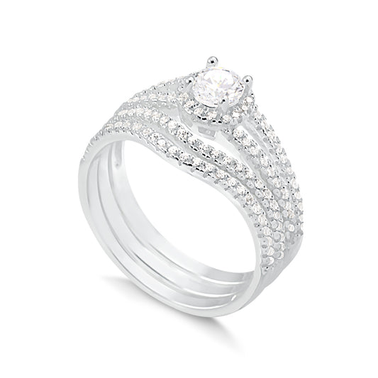 ANEL TRIPLO CRAVEJADO