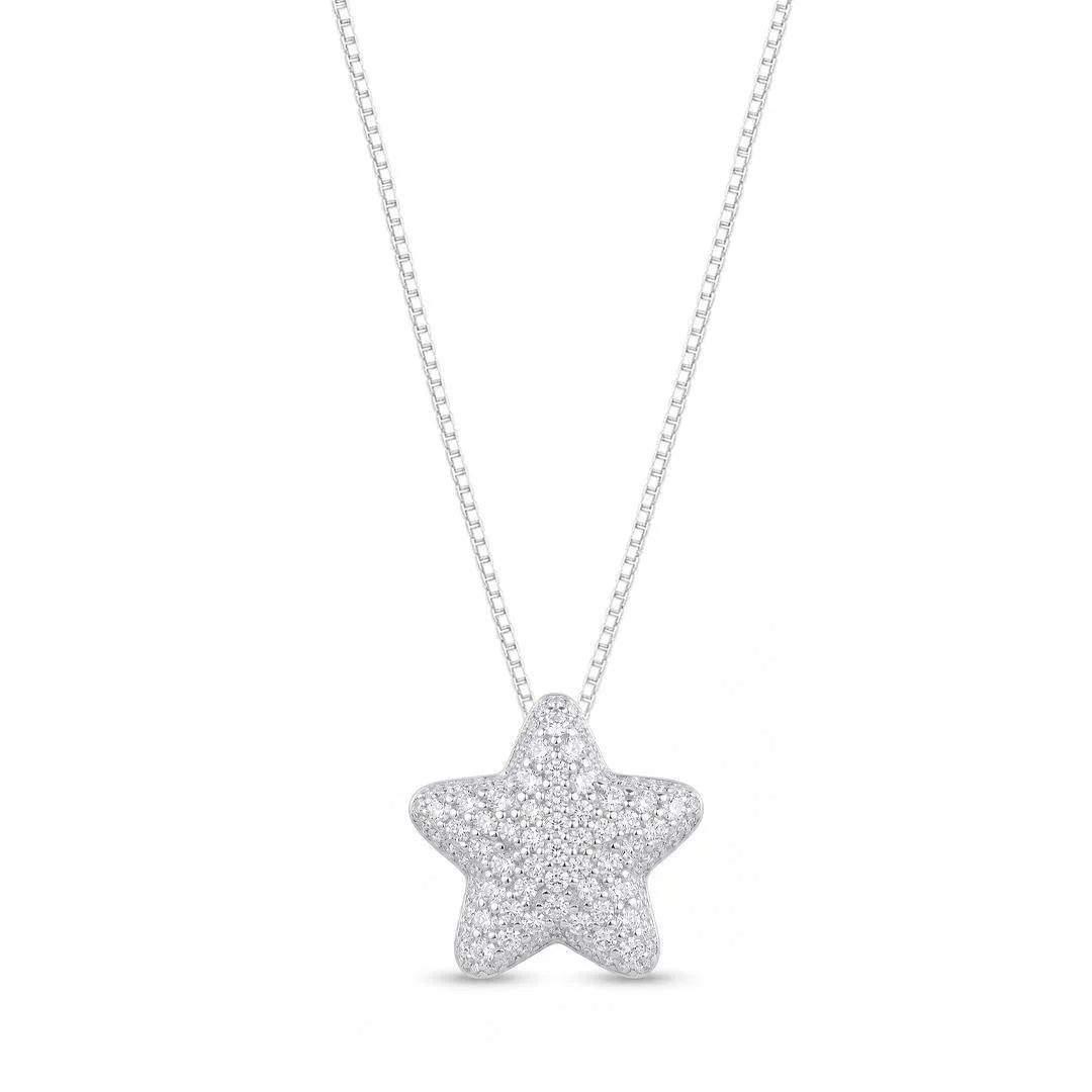 COLAR ESTRELA CRAVEJADO 45CM