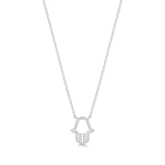 COLAR MÃO DE FÁTIMA CRAVEJADO