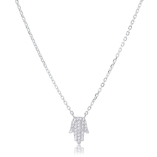 COLAR MÃO DE FÁTIMA CRAVEJADO