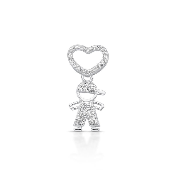 PINGENTE FILHOS CRAVEJADO