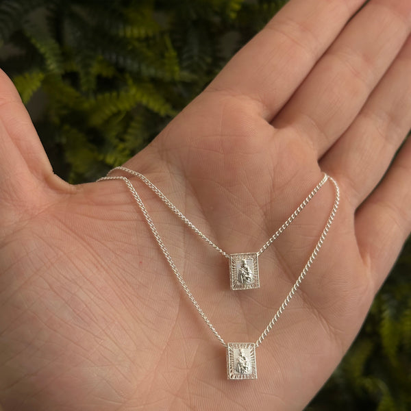 ESCAPULÁRIO JESUS E NOSSA SENHORA DO CARMO