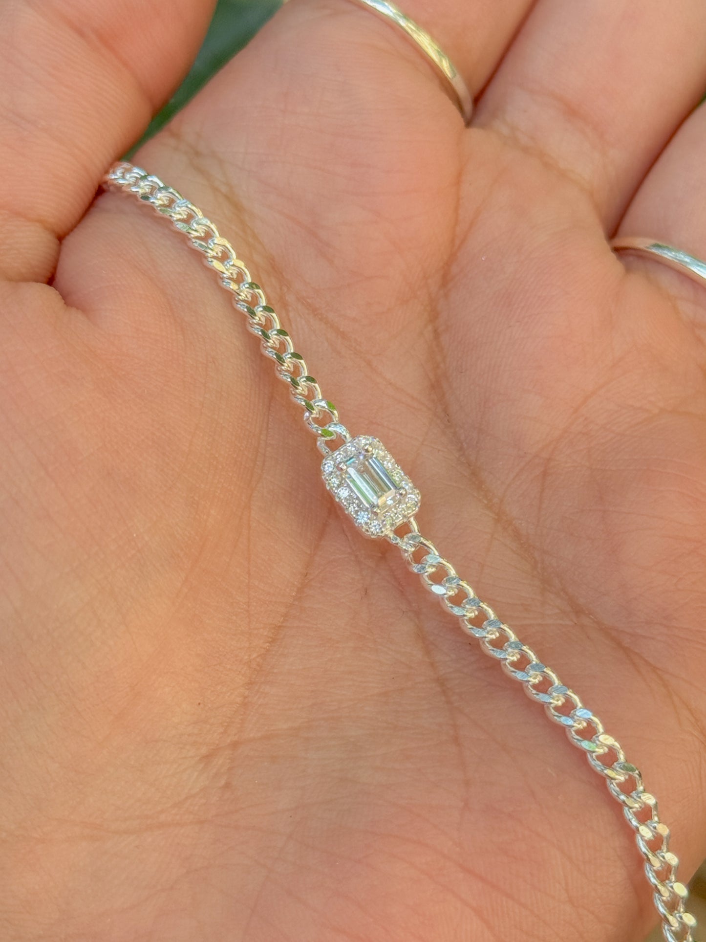 PULSEIRA LISA LAP GRUMET 3MM RETANGULAR