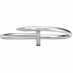 BRACELETE PREGO AÇO INOXIDÁVEL