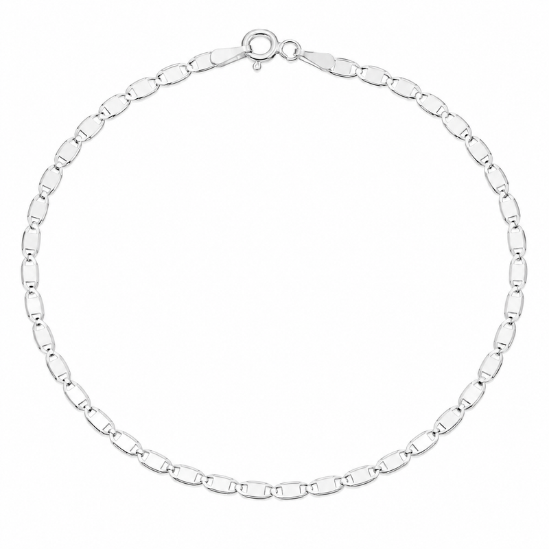 PULSEIRA PIASTRINE 2,5MM PRATA 925