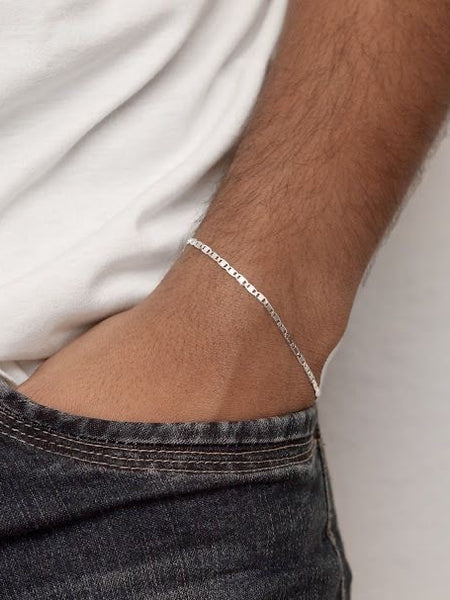 PULSEIRA PIASTRINE 2,5MM PRATA 925
