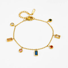 PULSEIRA COLORS AÇO INOXIDÁVEL DOURADO