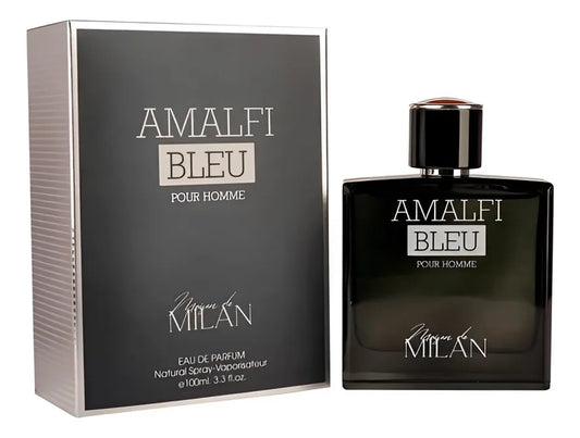 Perfume Árabe MASCULINO Amalfi Bleu Pour Homme By Maison De Milan Original
