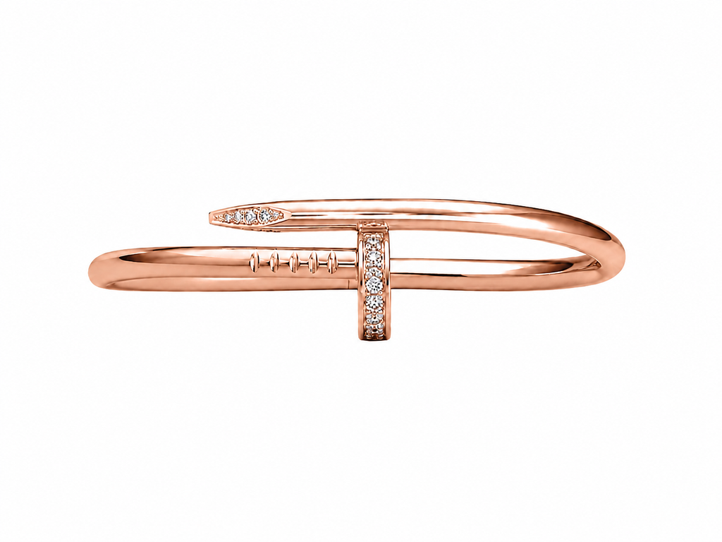 BRACELETE ROSE AÇO INOXIDÁVEL