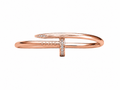 BRACELETE ROSE AÇO INOXIDÁVEL