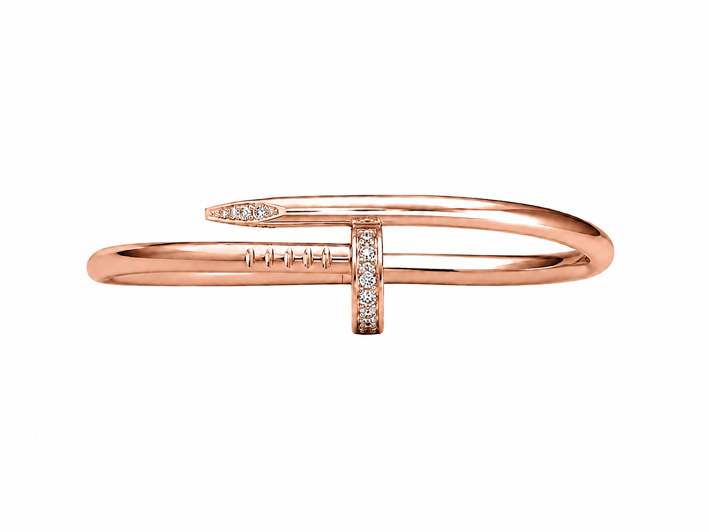 BRACELETE ROSE AÇO INOXIDÁVEL