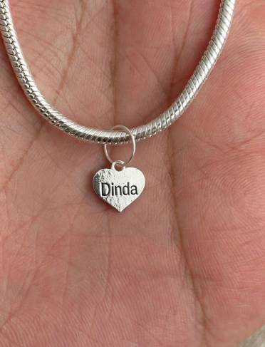BERLOQUE / PINGENTE DINDA EM PRATA 925