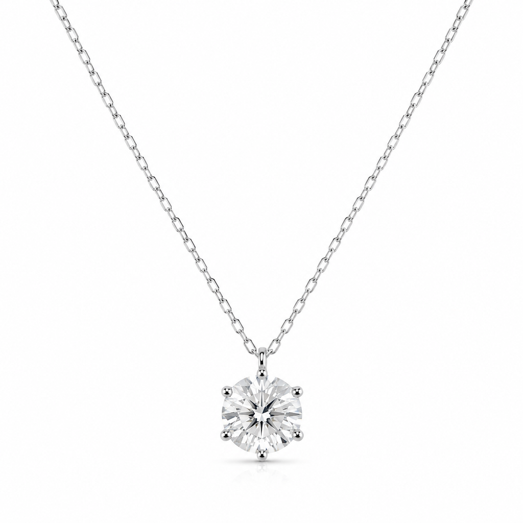 COLAR MOISSANITE 3 QUILATES 45CM