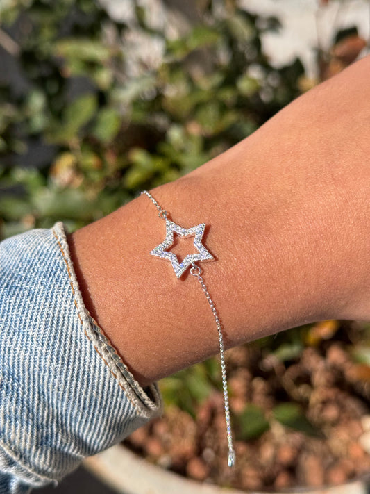 PULSEIRA ESTRELA CRAVEJADA
