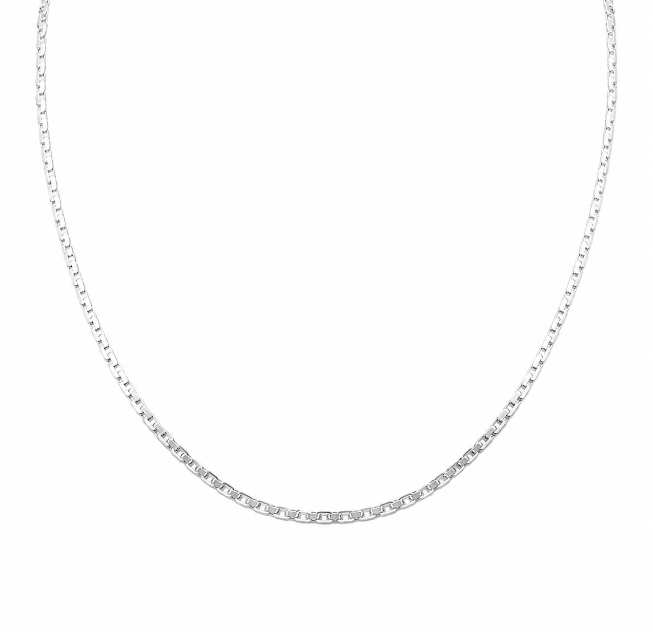 CORRENTE PIASTRINE 2,5MM PRATA 925