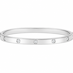 BRACELETE PONTO DE LUZ AÇO INOXIDÁVEL