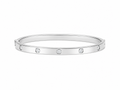 BRACELETE PONTO DE LUZ AÇO INOXIDÁVEL