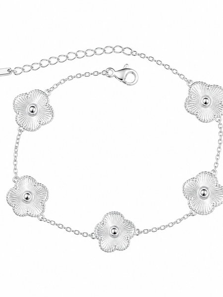 PULSEIRA FLOR AÇO INOXIDÁVEL