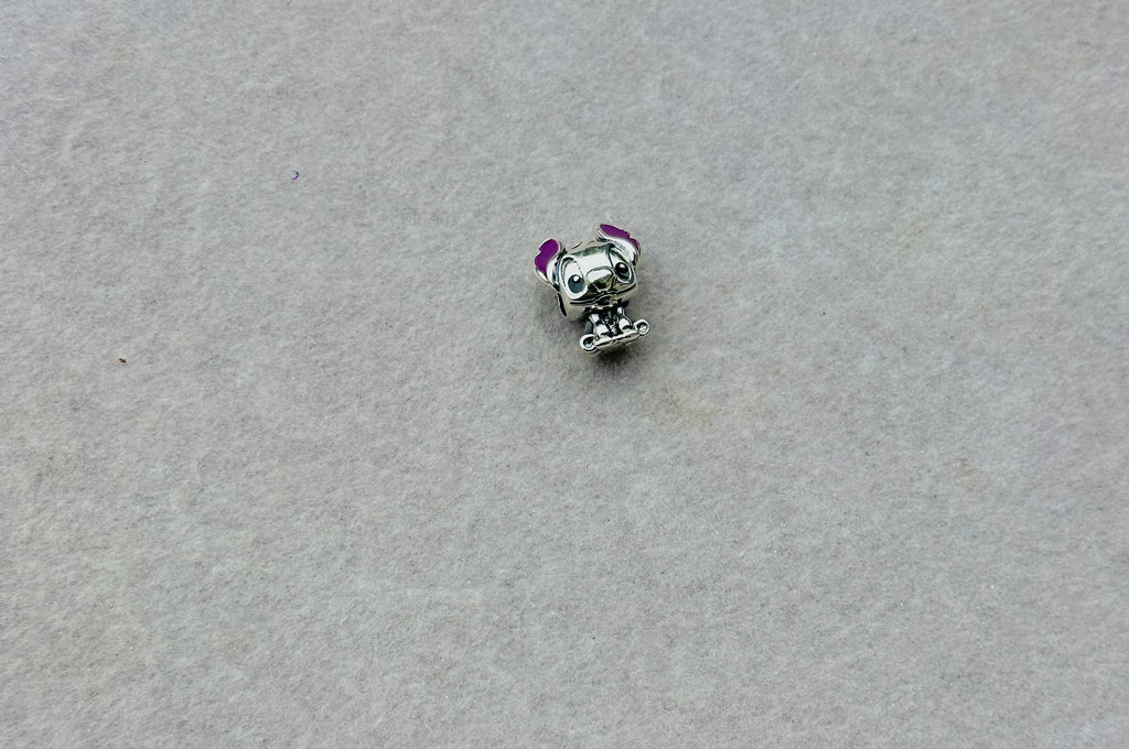 BERLOQUE STITCH ROSA PRATA 925