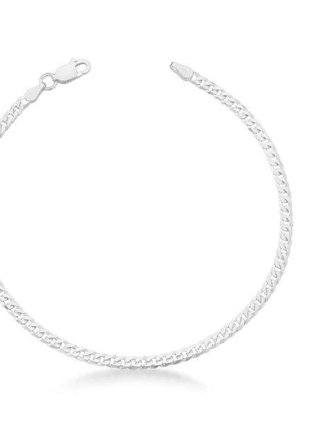 PULSEIRA ELO GRUMET 3MM PRATA 925
