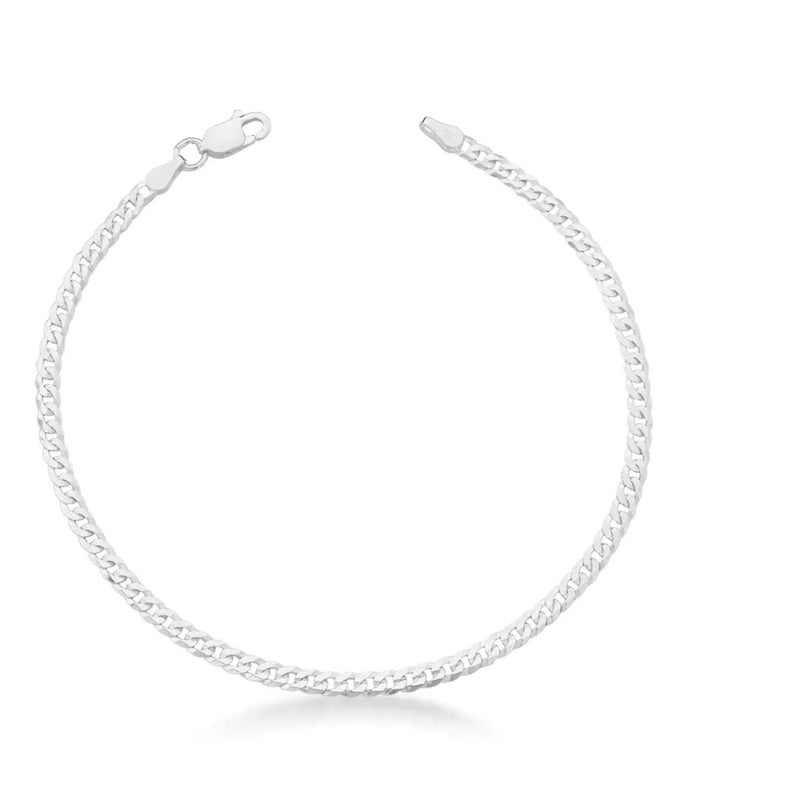 PULSEIRA ELO GRUMET 3MM PRATA 925