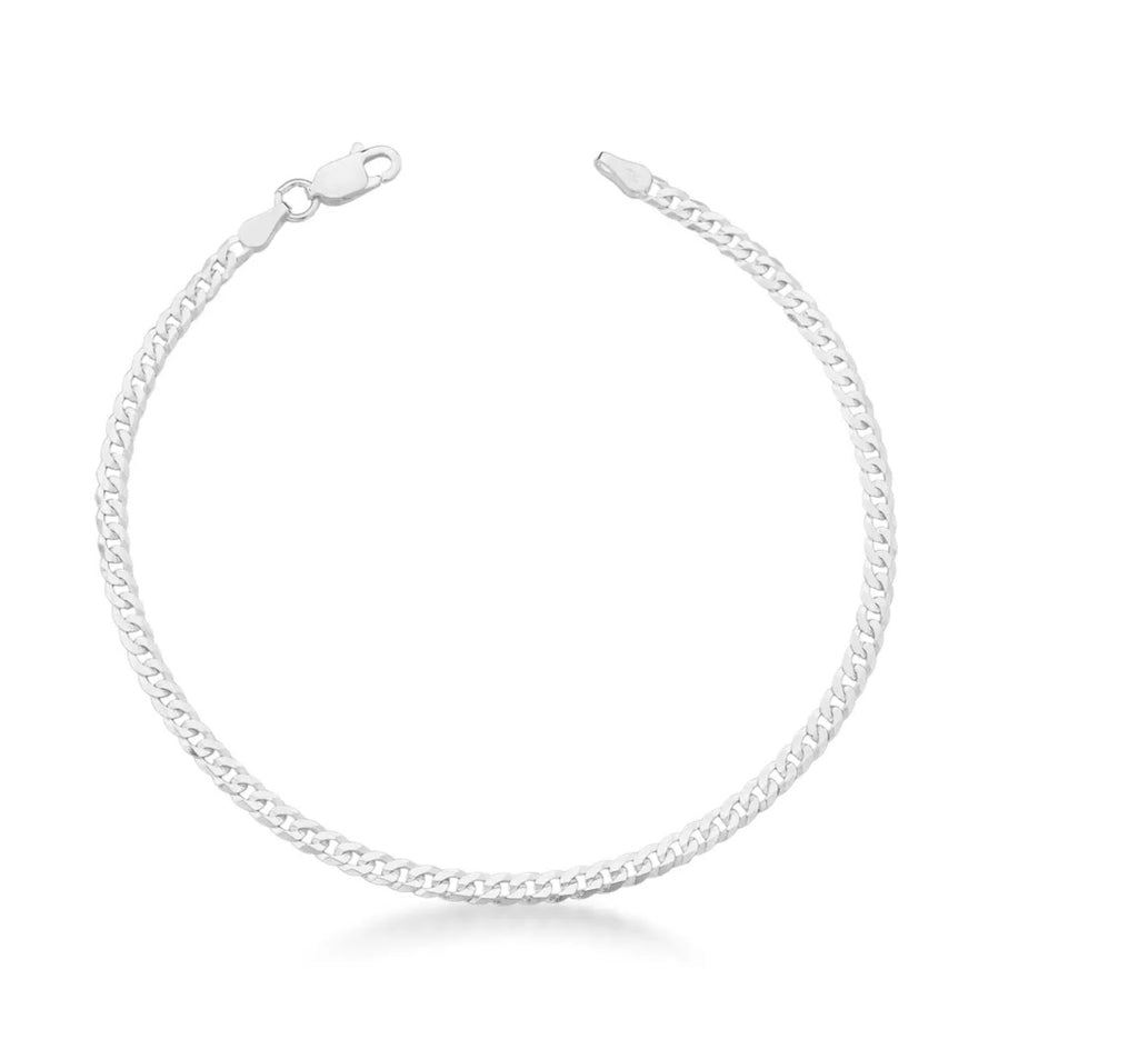 PULSEIRA ELO GRUMET 3MM PRATA 925