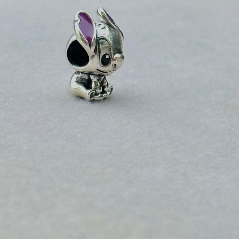 BERLOQUE STITCH ROSA PRATA 925