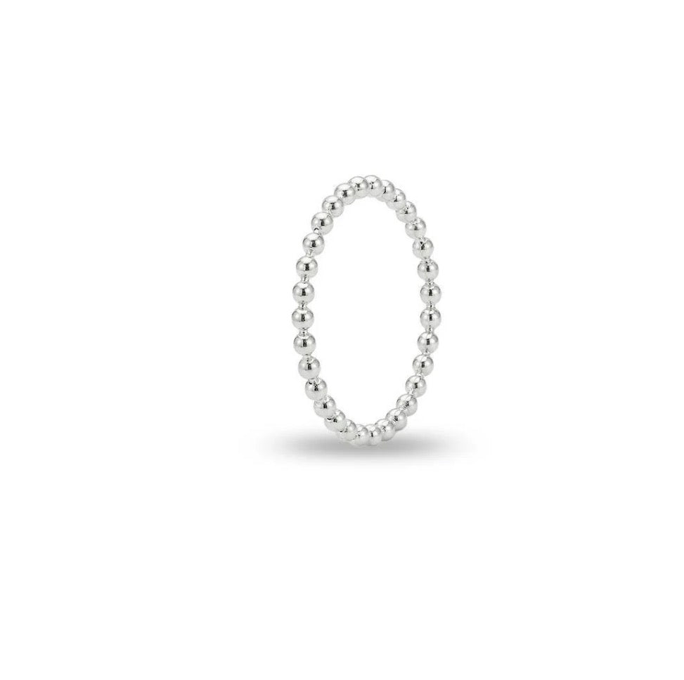 ANEL LISO CORRENTE BOLINHA 1,2MM