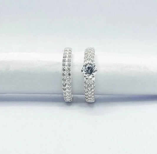 ANEL DUPLO SOLITÁRIO + APARADOR