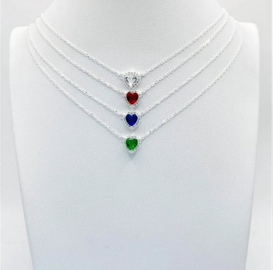 COLAR CORAÇÃO COLORS