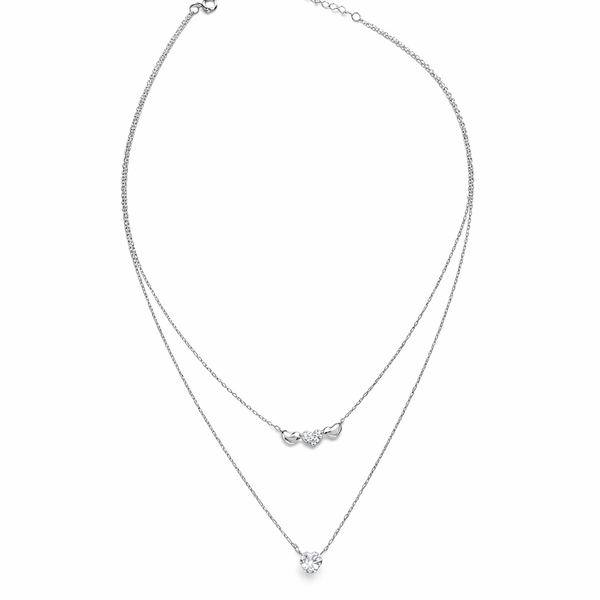 COLAR DUPLO CORAÇÃO