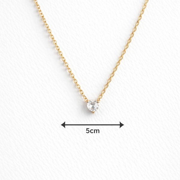 COLAR CORAÇÃO PONTO DE LUZ