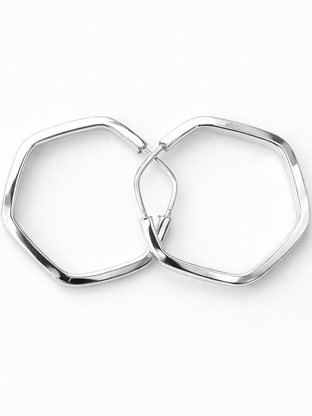 ARGOLA HEXAGONAL FECHO DE ENCAIXE