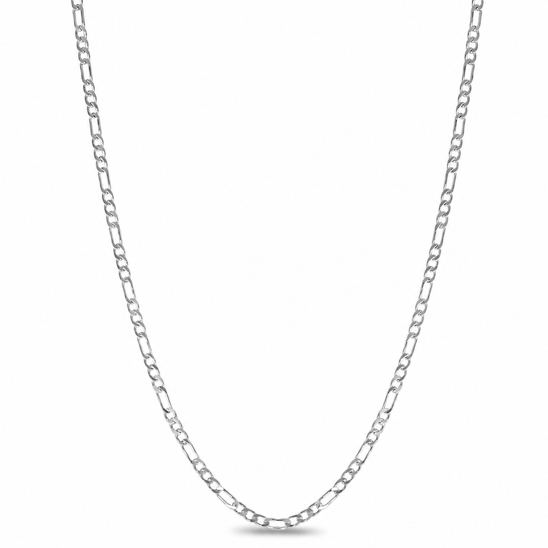 CORRENTE ELO 3x1 2MM 60CM PRATA 925