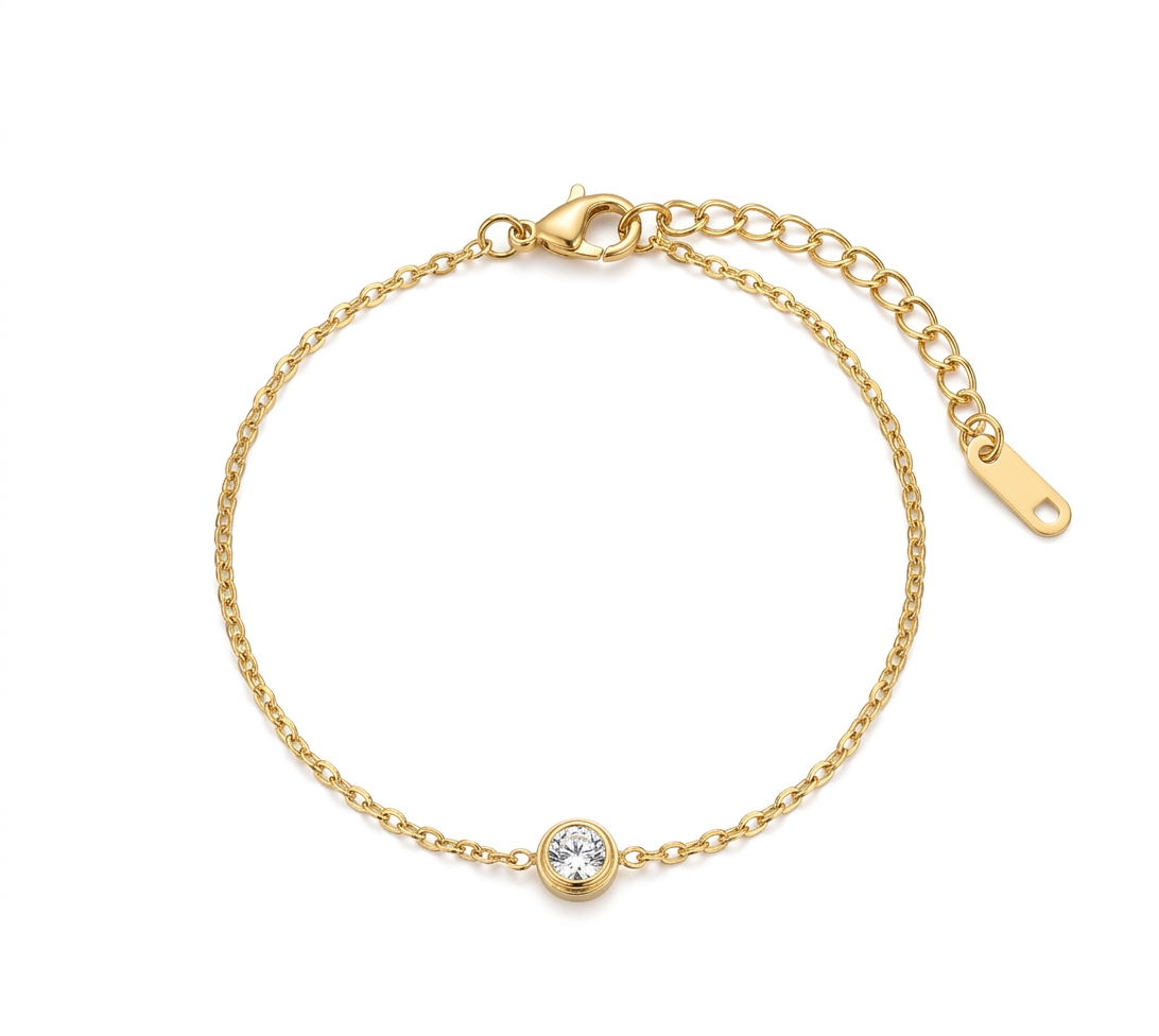 PULSEIRA PONTO DE LUZ SEMI JOIA