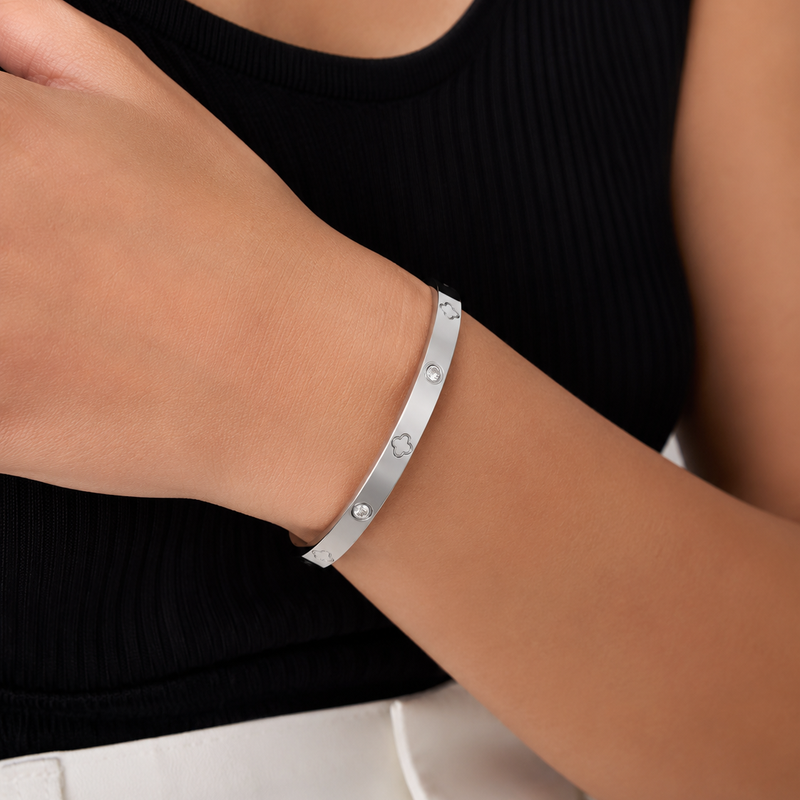 BRACELETE INSPIRAÇÃO AÇO INOXIDÁVEL