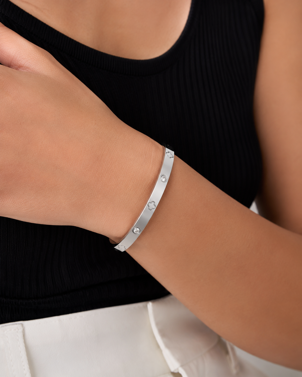 BRACELETE INSPIRAÇÃO AÇO INOXIDÁVEL