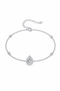PULSEIRA GOTA PRATA 925 COM BANHO DE RÓDIO