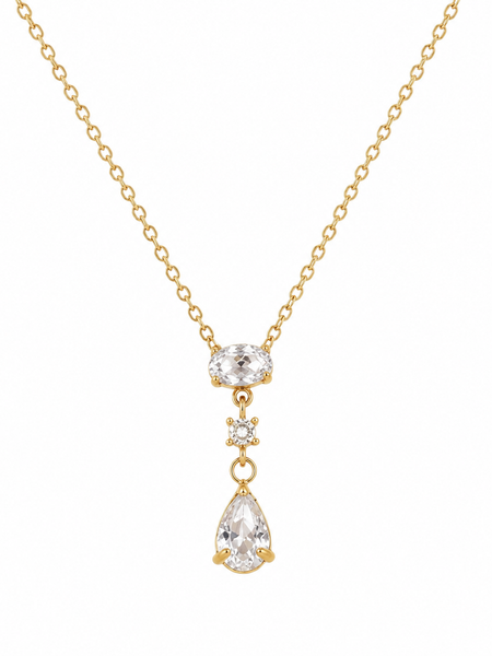 COLAR GRAVATINHA AÇO INOXIDÁVEL DOURADO