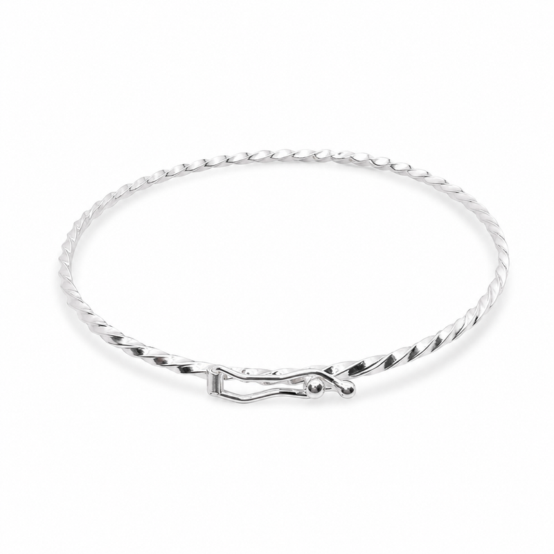 BRACELETE TORCIDO PRATA