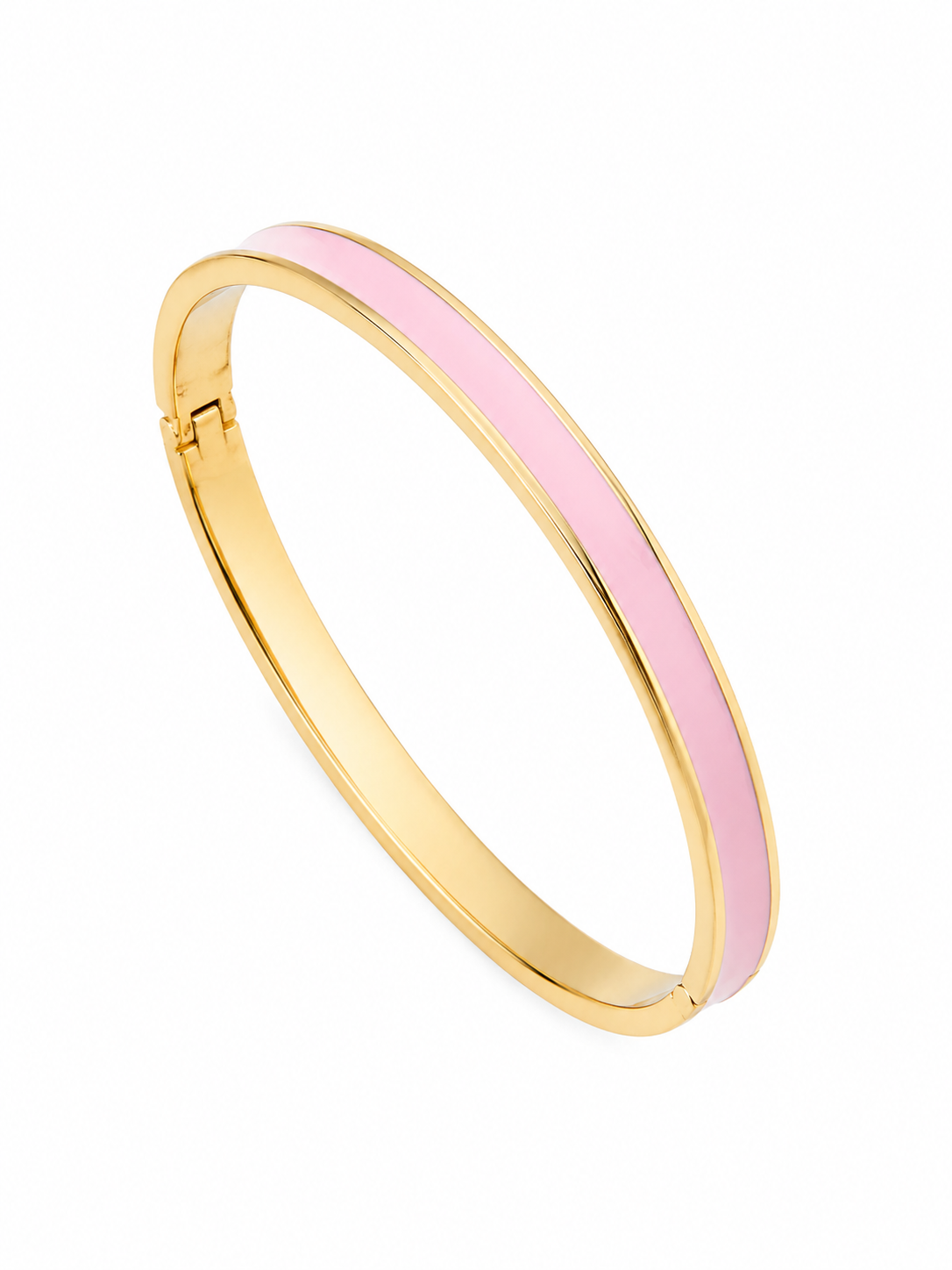 BRACELETE ROSA AÇO INOXIDÁVEL
