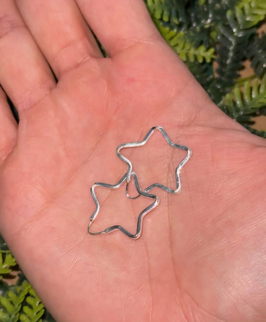 ARGOLA ESTRELA FIO QUADRADO